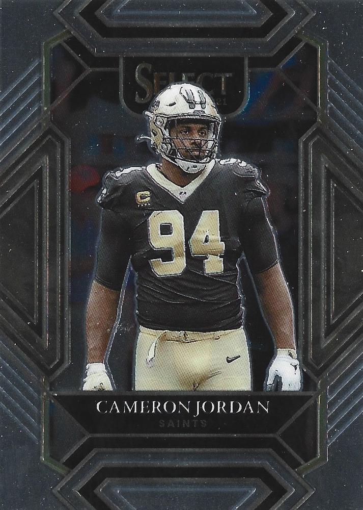 Cameron Jordan #225 New Orleans Saints | 2021 Panini Select |  | NFL Football