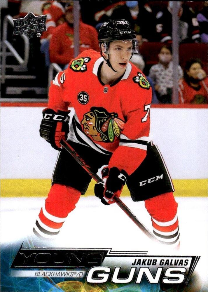 Jakub Galvas #225 Chicago Blackhawks | 2022-23 Upper Deck