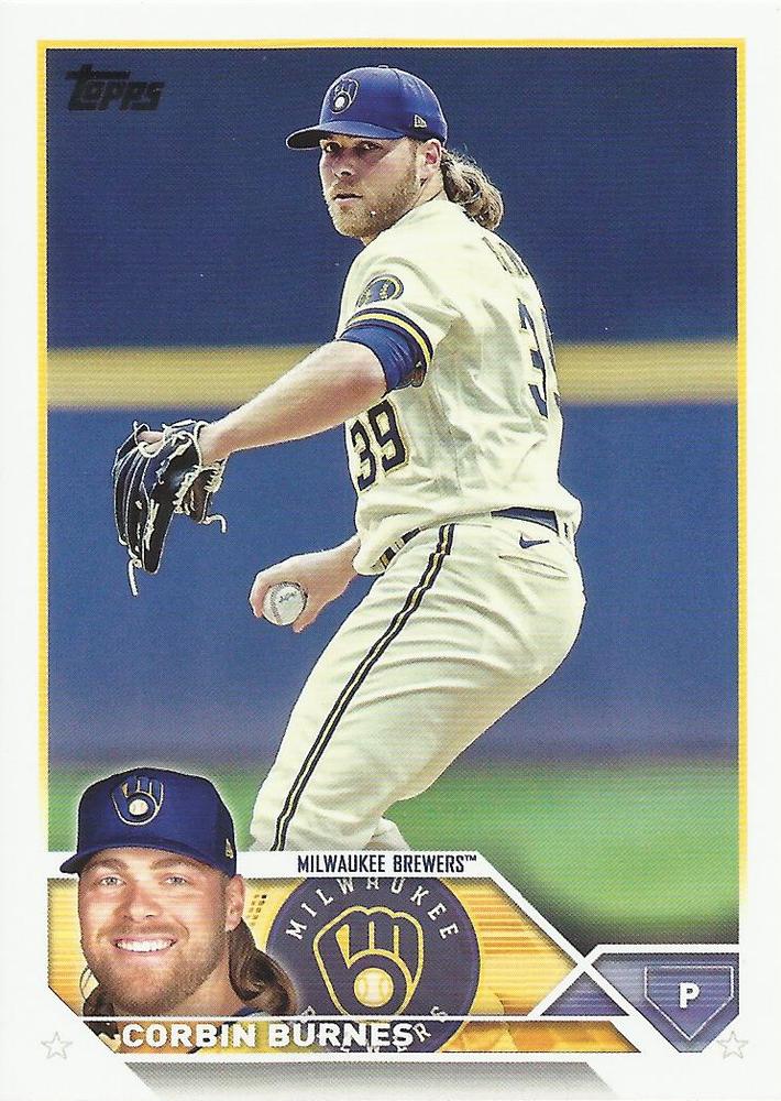 Corbin Burnes #225 Milwaukee Brewers | 2023 Topps