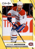 Michael Matheson #225 Montreal Canadiens | 2023-24 O-Pee-Chee Yellow Border