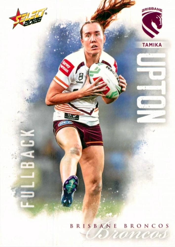 Tamika Upton #225 Brisbane Broncos | 2026 Select NRL League Heroes