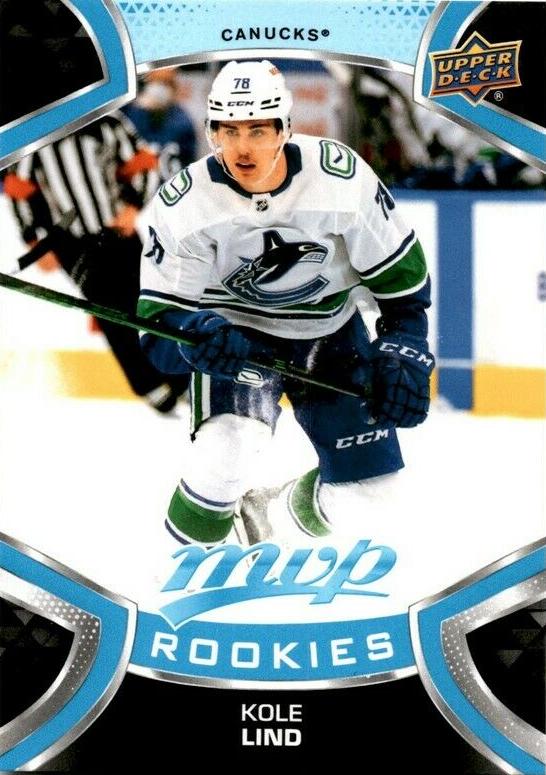Kole Lind Rookie #226 Vancouver Canucks | 2021-22 Upper Deck MVP