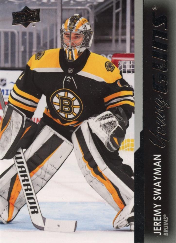 Jeremy Swayman #226 Boston Bruins | 2021-22 Upper Deck