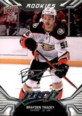 Brayden Tracey Rookie #226 Anaheim Ducks | 2022-23 Upper Deck MVP Silver Script