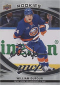 William Dufour Rookie #226 New York Islanders | 2023-24 Upper Deck MVP Silver Script