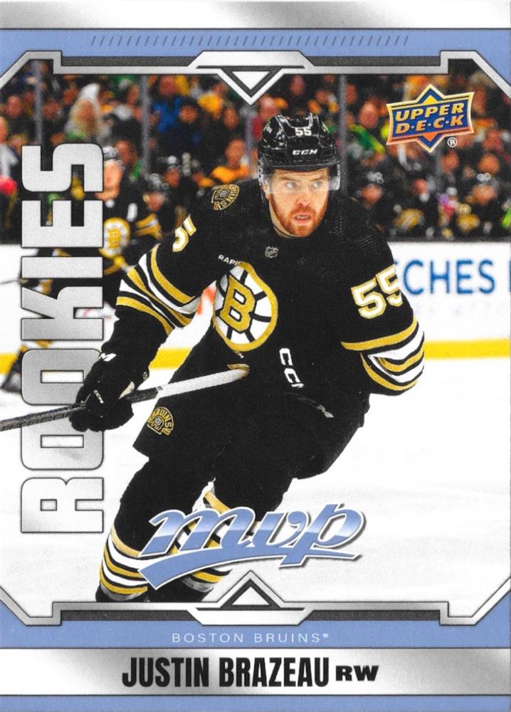 Justin Brazeau #226 Boston Bruins | 2024-25 Upper Deck MVP