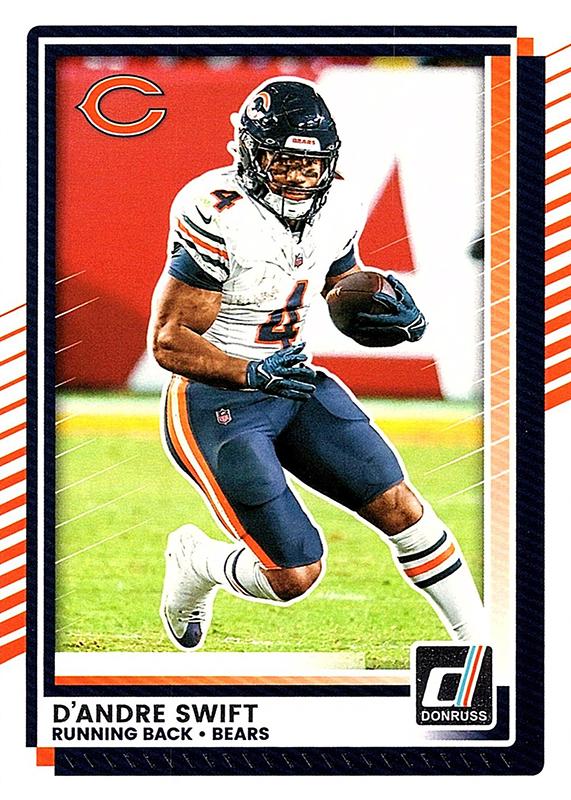 D’Andre Swift #226 Chicago Bears | 2025 Donruss | NFL Football