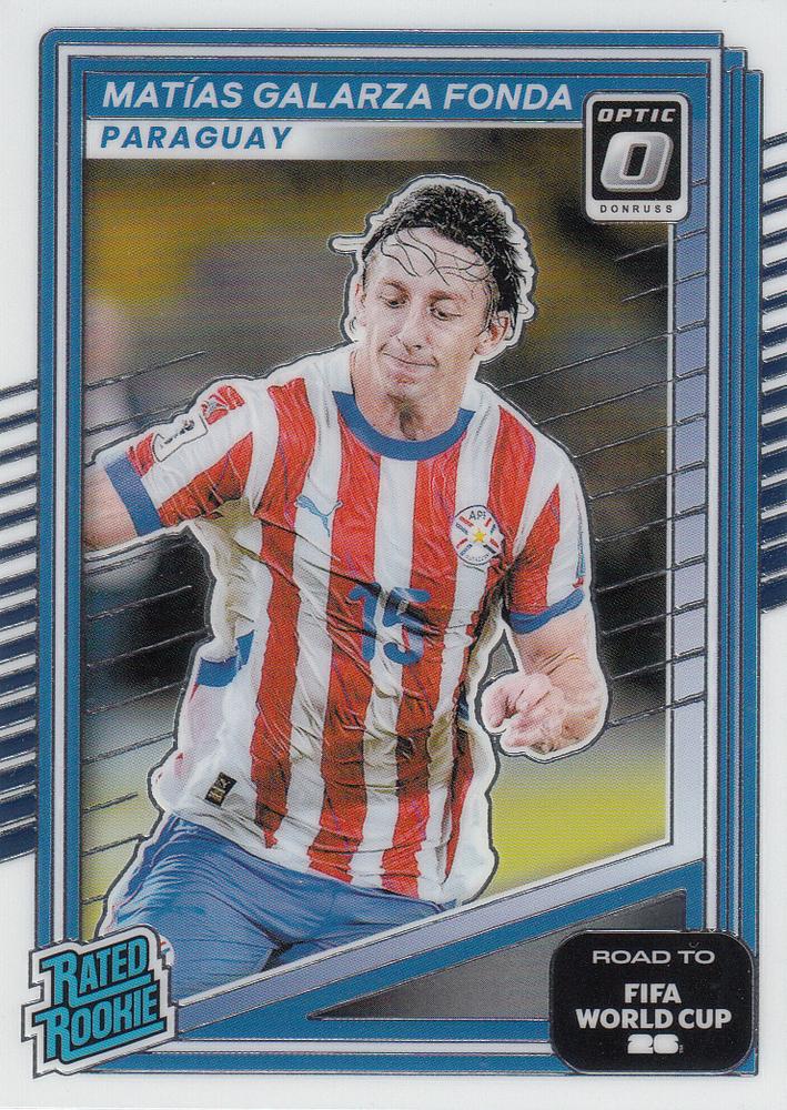 Matías Galarza Fonda #226 Paraguay | 2025-26 Donruss Road to FIFA World Cup Optic Parallel