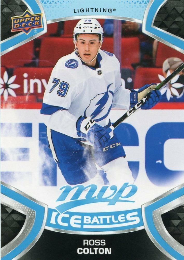 Ross Colton Rookie #227 Tampa Bay Lightning | 2021-22 Upper Deck MVP Ice Battles