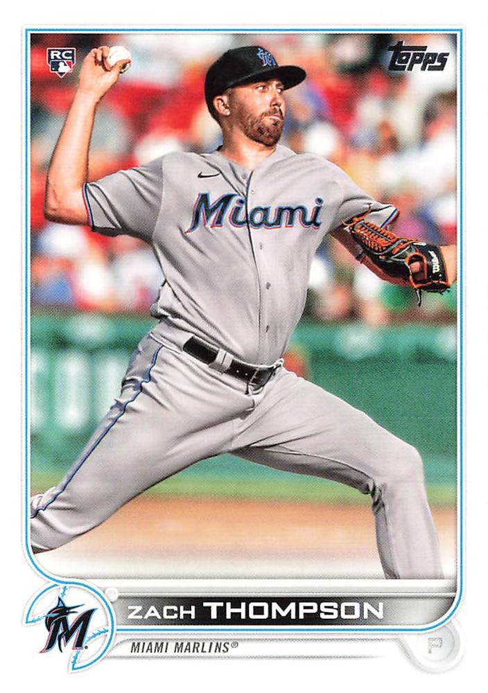 Zach Thompson #227 Miami Marlins | 2022 Topps