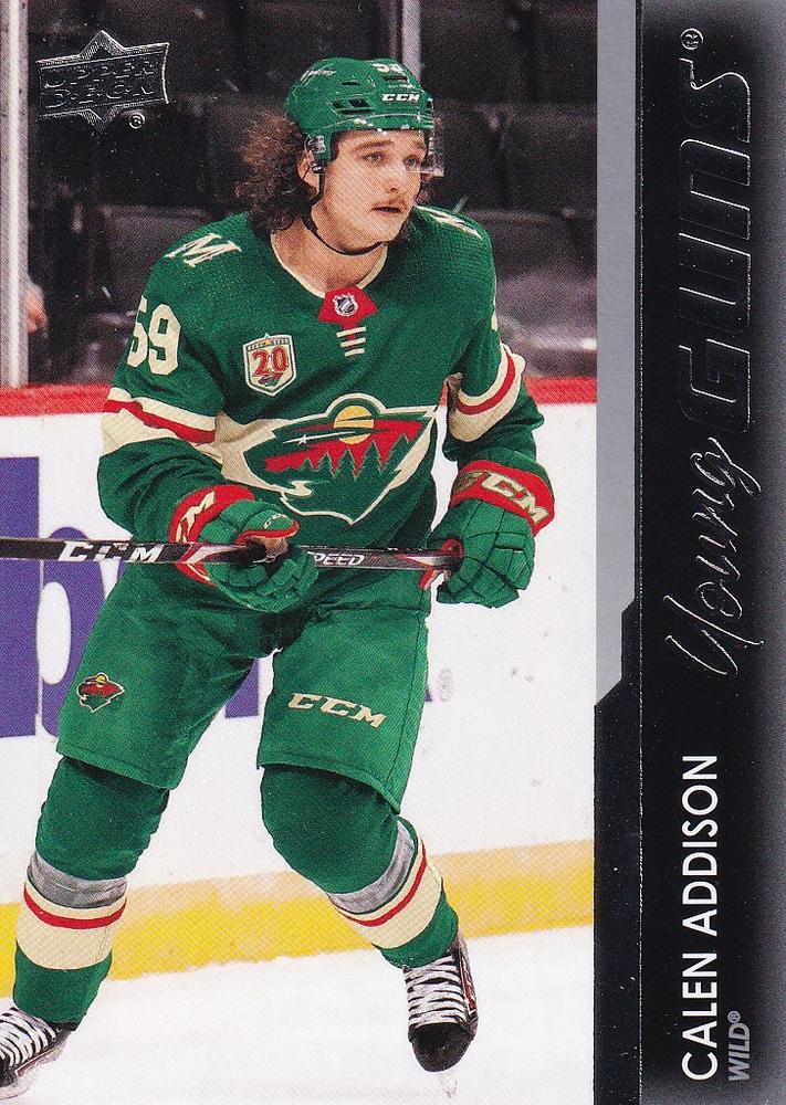 Calen Addison #227 Minnesota Wild | 2021-22 Upper Deck