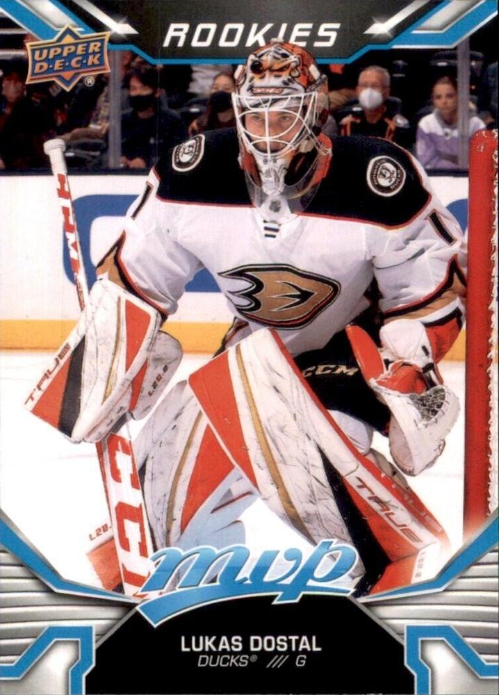 Lukas Dostal Rookie #227 Anaheim Ducks | 2022-23 Upper Deck MVP
