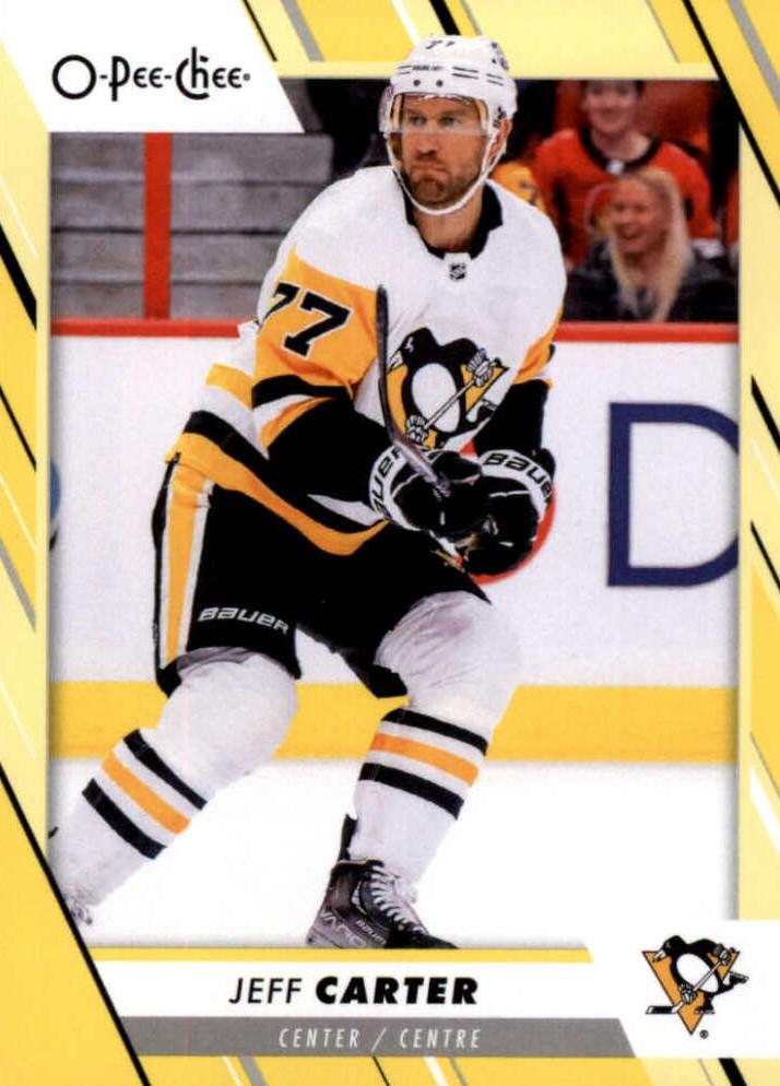 Jeff Carter #227 Pittsburgh Penguins | 2023-24 O-Pee-Chee Yellow Border
