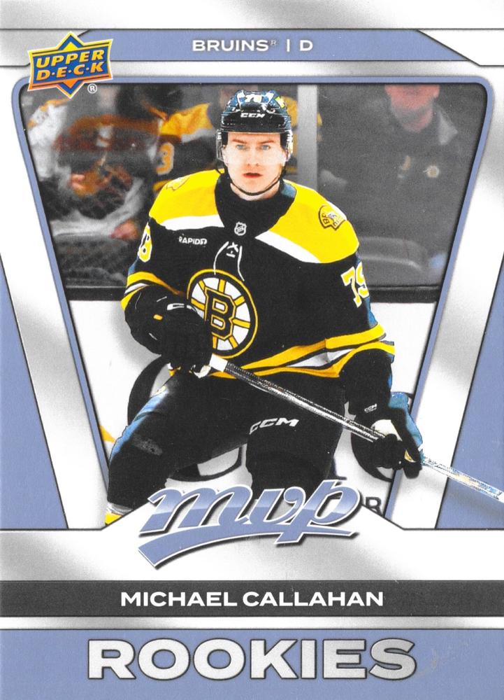 Michael Callahan #227 Boston Bruins | 2025-26 Upper Deck MVP