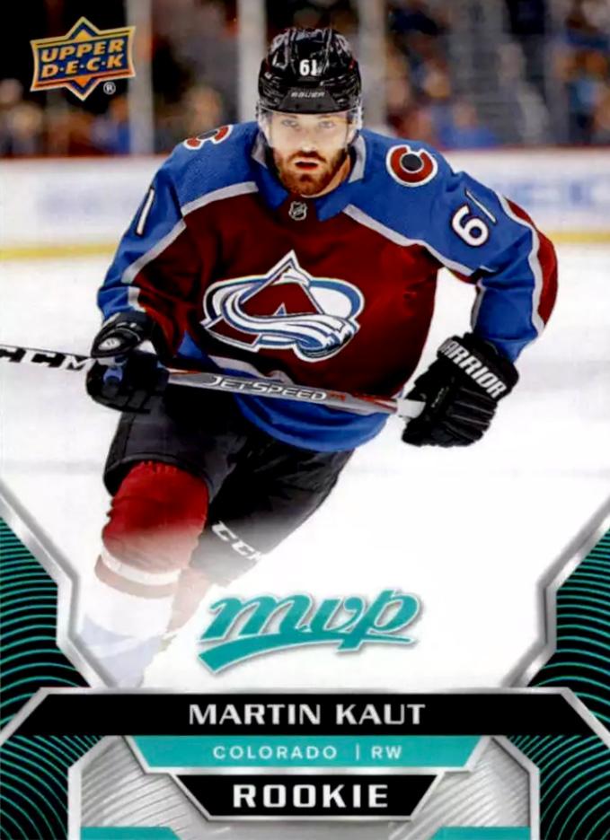 Martin Kaut Rookie #228 Colorado Avalanche | 2020-21 Upper Deck MVP