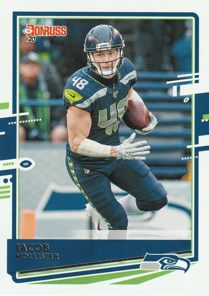 Jacob Hollister #228 Seattle Seahawks | 2020 Panini Donruss | NFL Football