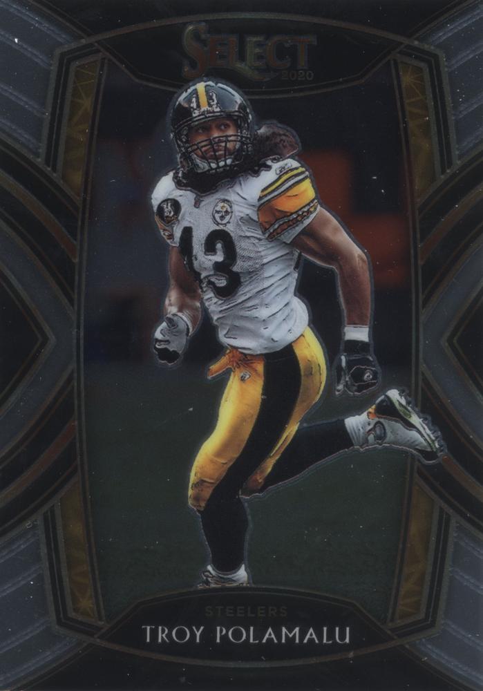 Troy Polamalu #228 Pittsburgh Steelers | 2020 Panini Select |  | NFL Football