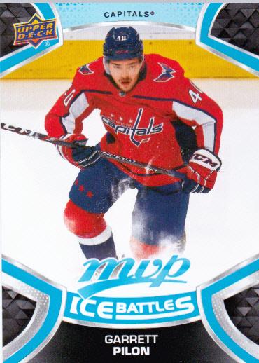 Garrett Pilon Rookie #228 Washington Capitals | 2021-22 Upper Deck MVP Ice Battles