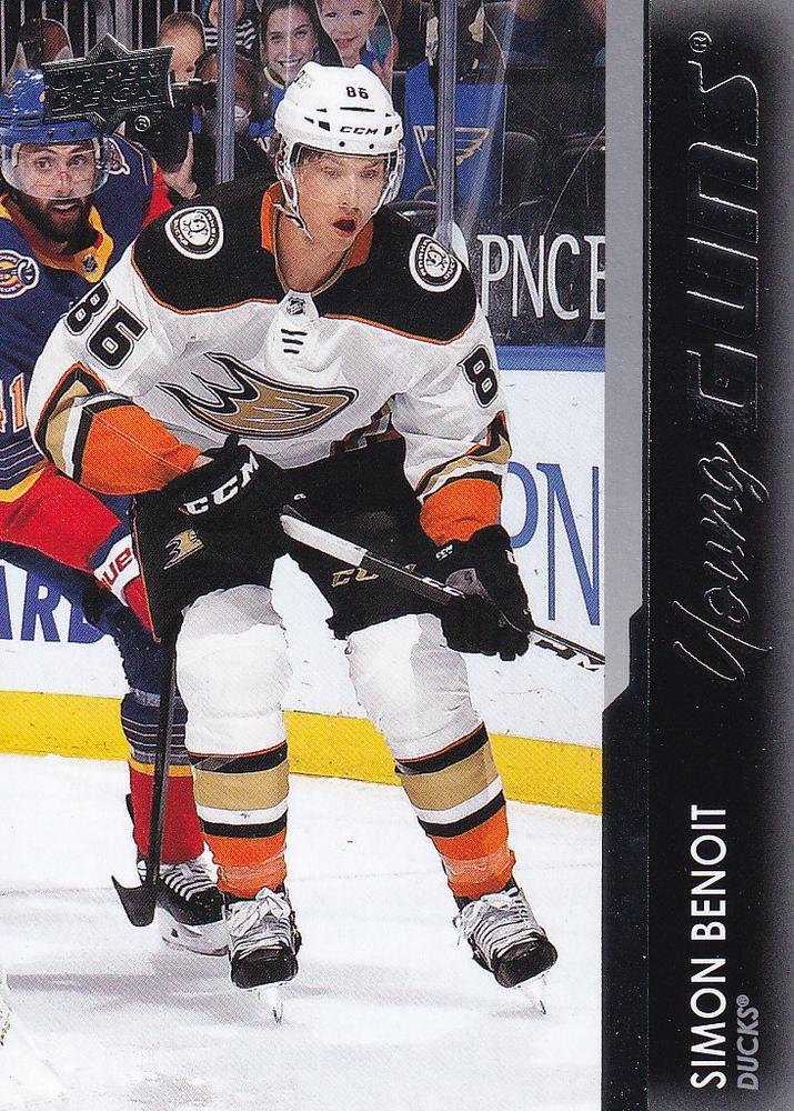 Simon Benoit #228 Anaheim Ducks | 2021-22 Upper Deck