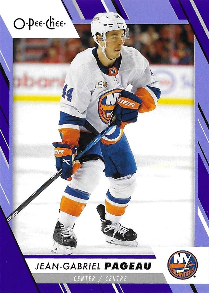 Jean-Gabriel Pageau #228 New York Islanders | 2023-24 O-Pee-Chee Blue Border