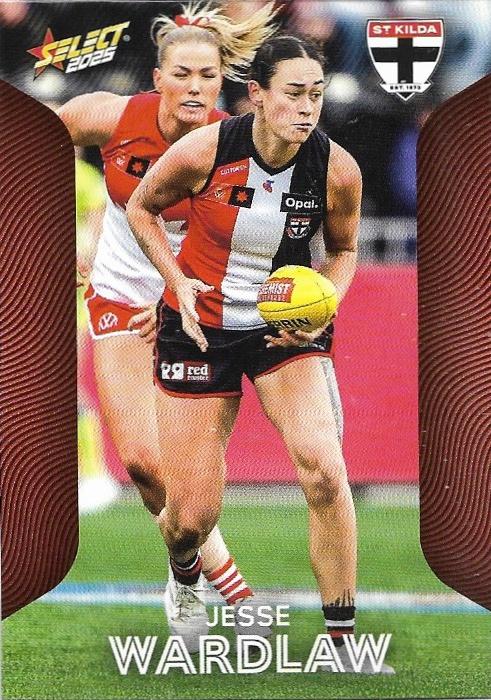 Jesse Wardlaw #228 St. Kilda Saints | 2025 Select AFL Footy Stars