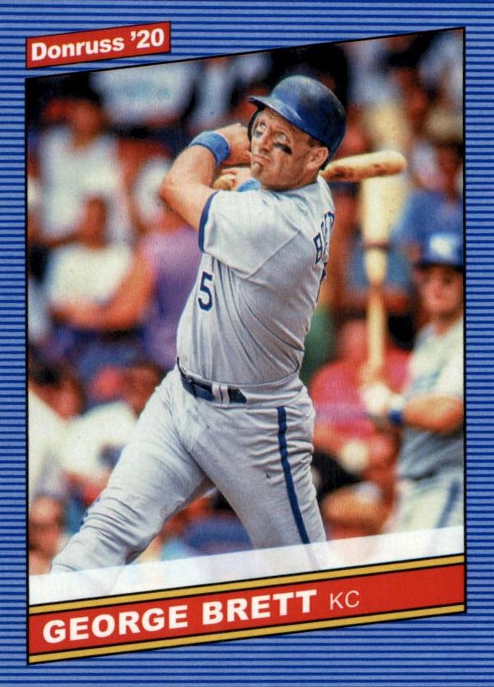 George Brett #229 Kansas City Royals | 2020 Donruss