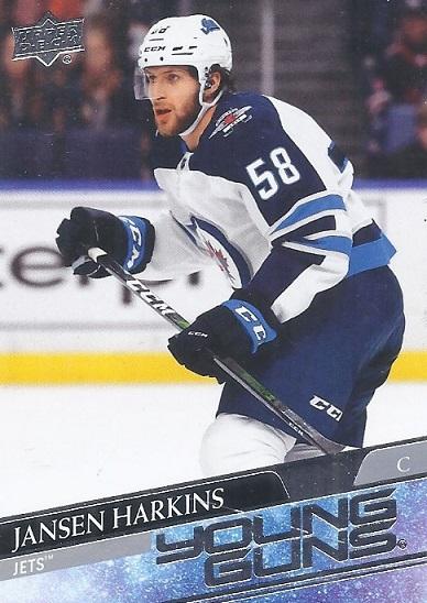 Jansen Harkins #229 Winnipeg Jets | 2020-21 Upper Deck