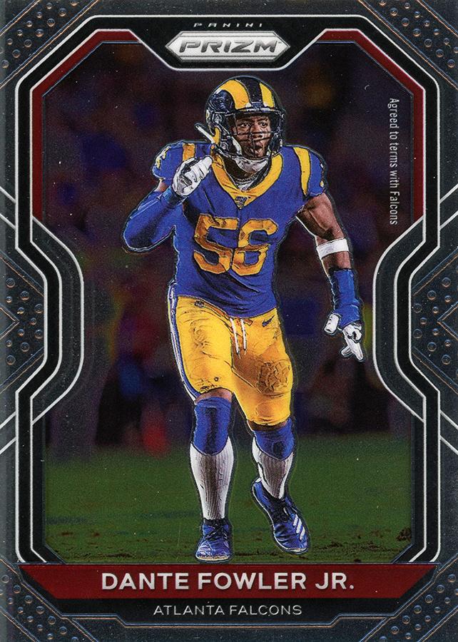Dante Fowler Jr. #229 Atlanta Falcons | 2020 Panini Prizm | NFL Football