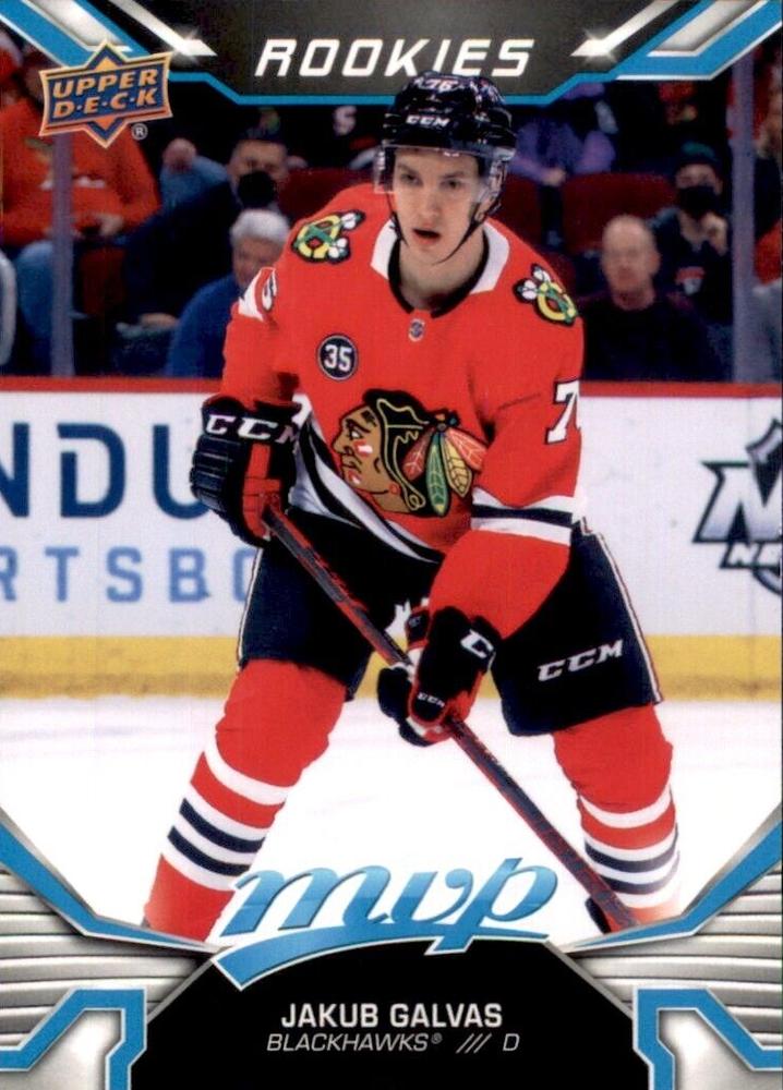 Jakub Galvas Rookie #229 Chicago Blackhawks | 2022-23 Upper Deck MVP