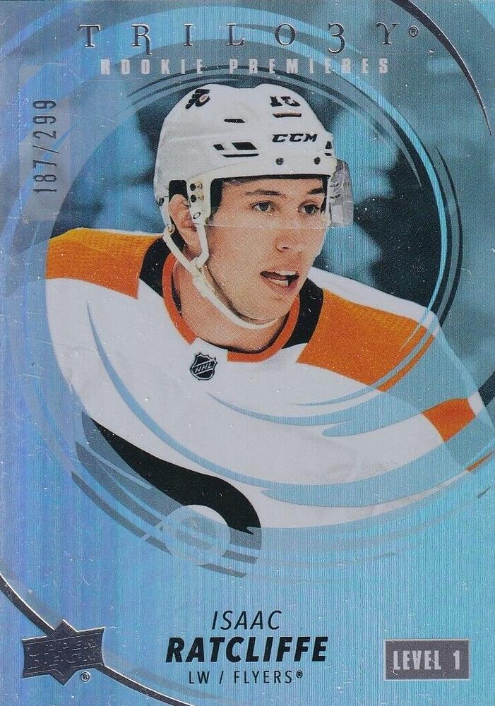 Isaac Ratcliffe #229 Philadelphia Flyers | 2022-23 Upper Deck Trilogy