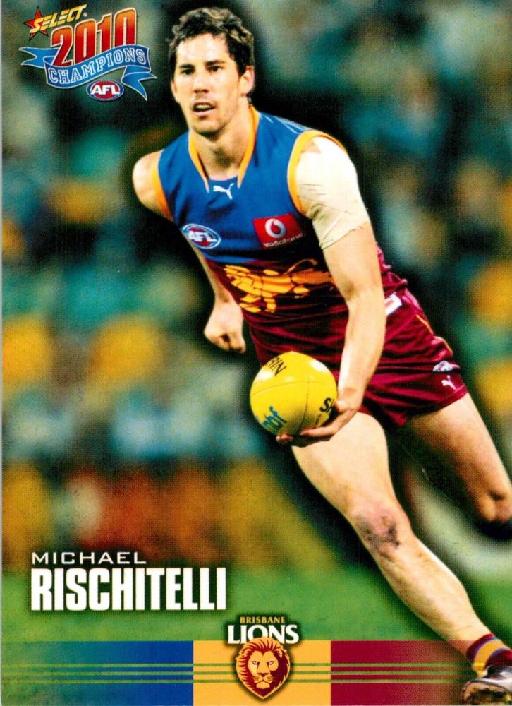 Michael Rischitelli #22 Brisbane Lions | 2010 Select AFL Champions