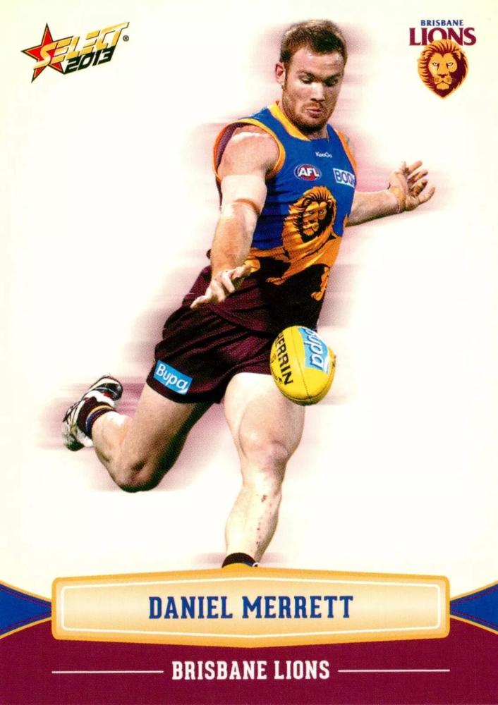 Daniel Merrett #22 Brisbane Lions | 2013 Select AFL Champions