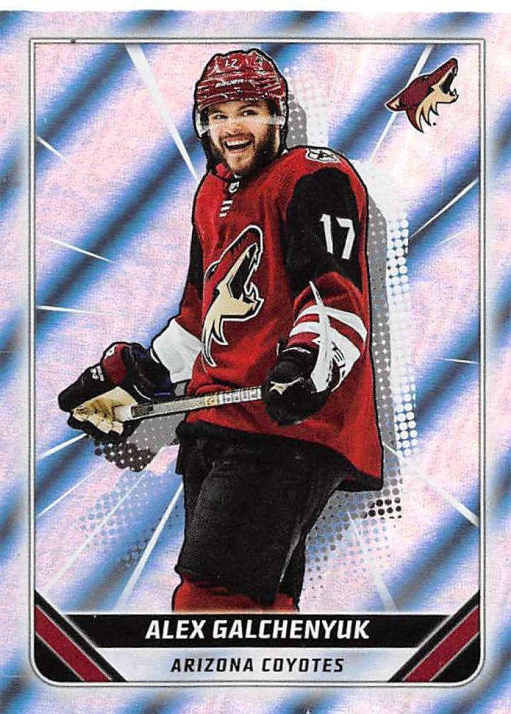Alex Galchenyuk FOIL #22 Arizona Coyotes | 2019-20 Topps NHL Sticker Collection