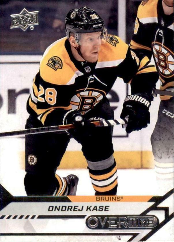 Ondrej Kase #22 Boston Bruins | 2020-21 Upper Deck Overtime