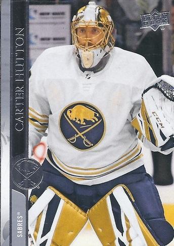 Carter Hutton #22 Buffalo Sabres | 2020-21 Upper Deck