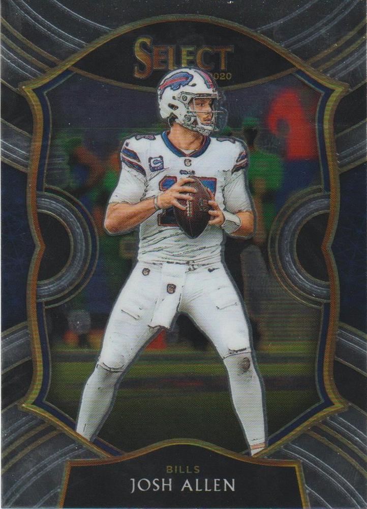 Josh Allen #22 Buffalo Bills | 2020 Panini Select |  | NFL Football