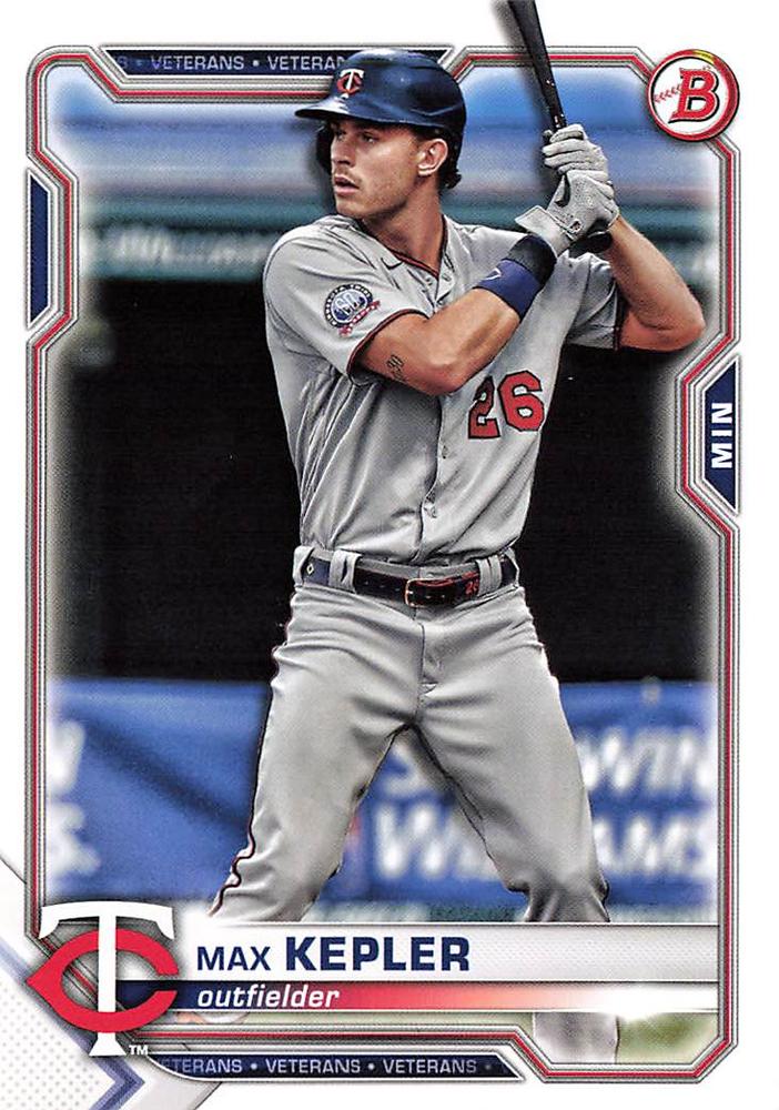 Max Kepler #22 Minnesota Twins | 2021 Bowman