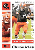 Baker Mayfield #22 Cleveland Browns | 2020 Panini Chronicles |  | NFL Football