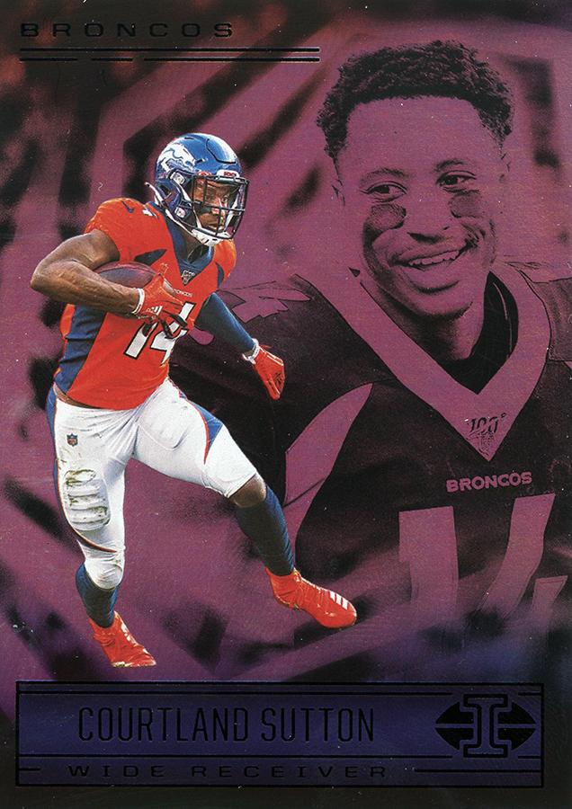 Courtland Sutton #22 Denver Broncos | 2021 Panini Illusions | NFL Football