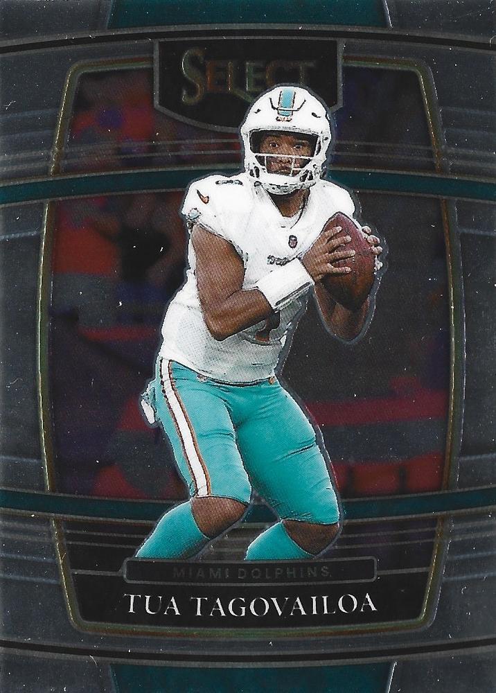 Tua Tagovailoa #22 Miami Dolphins | 2021 Panini Select |  | NFL Football