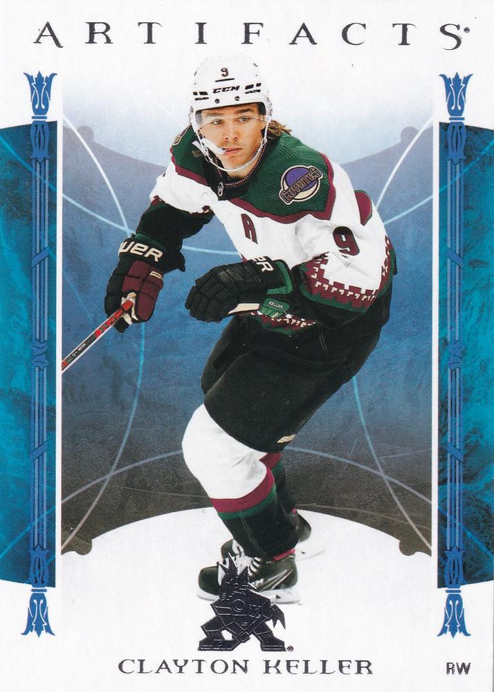 Clayton Keller #22 Arizona Coyotes | 2022-23 Upper Deck Artifacts