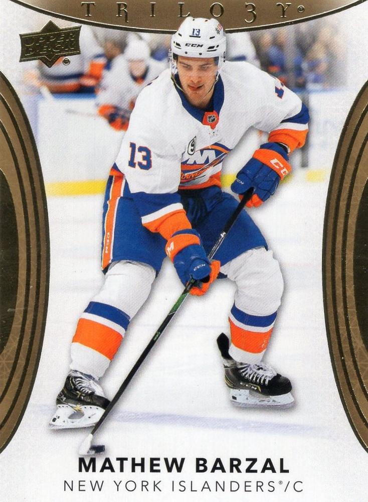 Mathew Barzal #22 New York Islanders | 2022-23 Upper Deck Trilogy