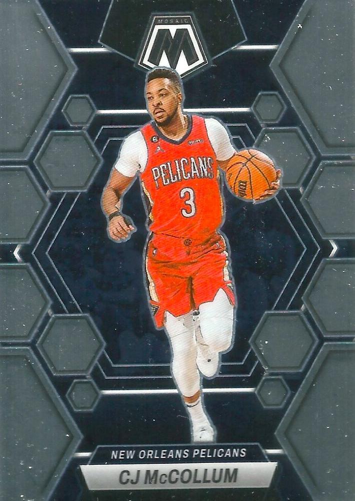 CJ McCollum #22 New Orleans Pelicans | 2022-23 Panini Mosaic