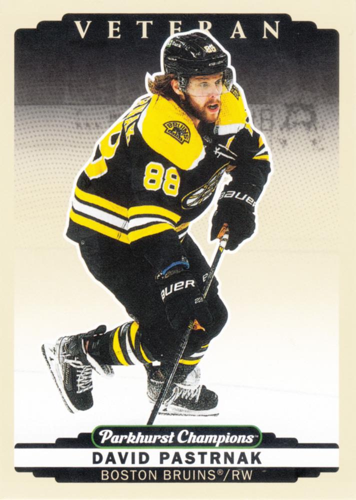 David Pastrnak #22 Boston Bruins | 2022-23 Parkhurst Champions
