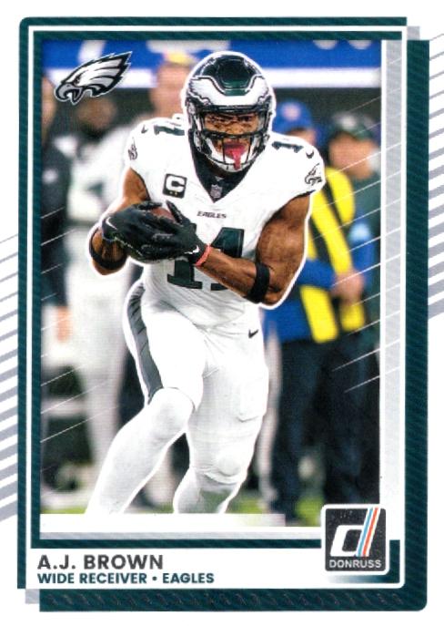 A.J. Brown #22 Philadelphia Eagles | 2025 Donruss | NFL Football
