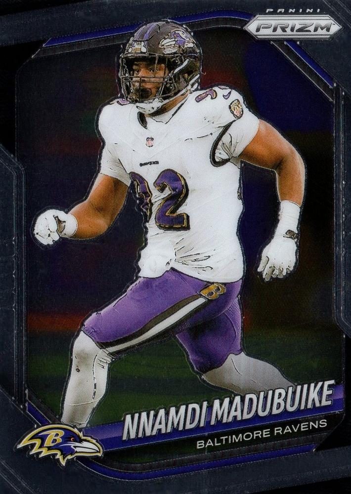 Nnamdi Madubuike #22 Baltimore Ravens | 2025 Panini Prizm | NFL Football