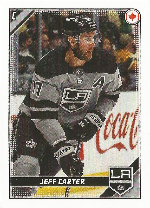 Jeff Carter #230 Los Angeles Kings | 2019-20 Topps NHL Sticker Collection