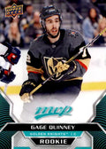 Gage Quinney Rookie #230 Vegas Golden Knights | 2020-21 Upper Deck MVP