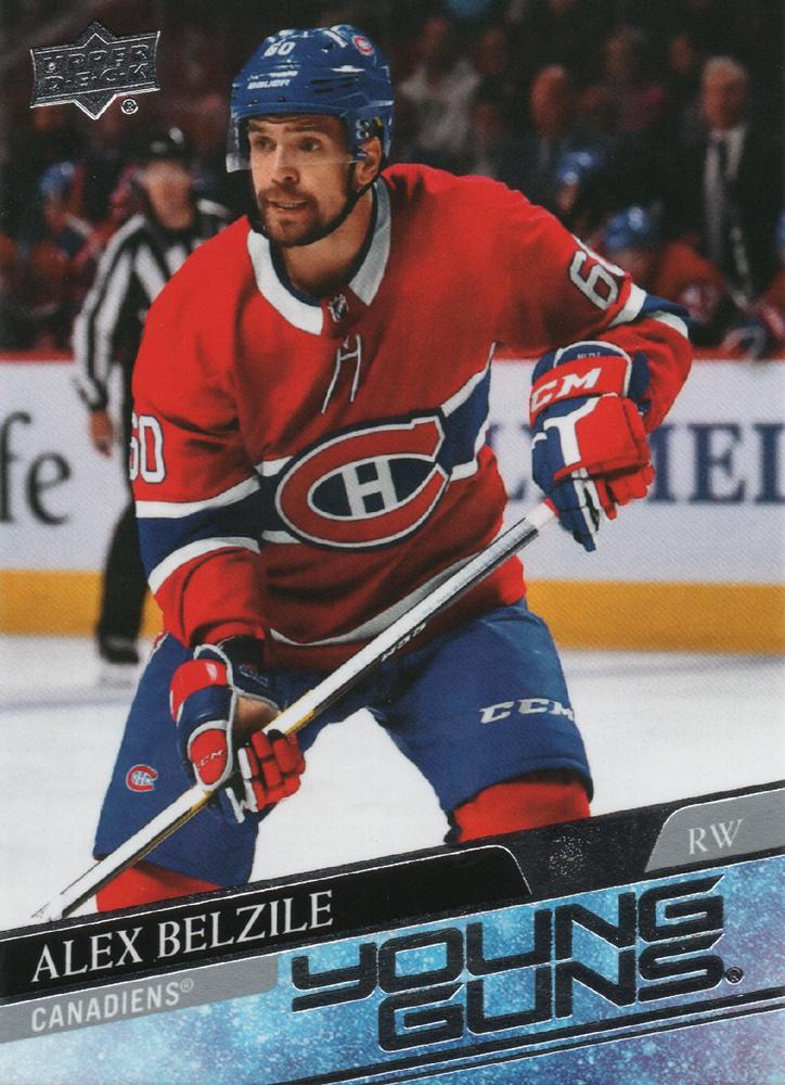 Alex Belzile #230 Montreal Canadiens | 2020-21 Upper Deck