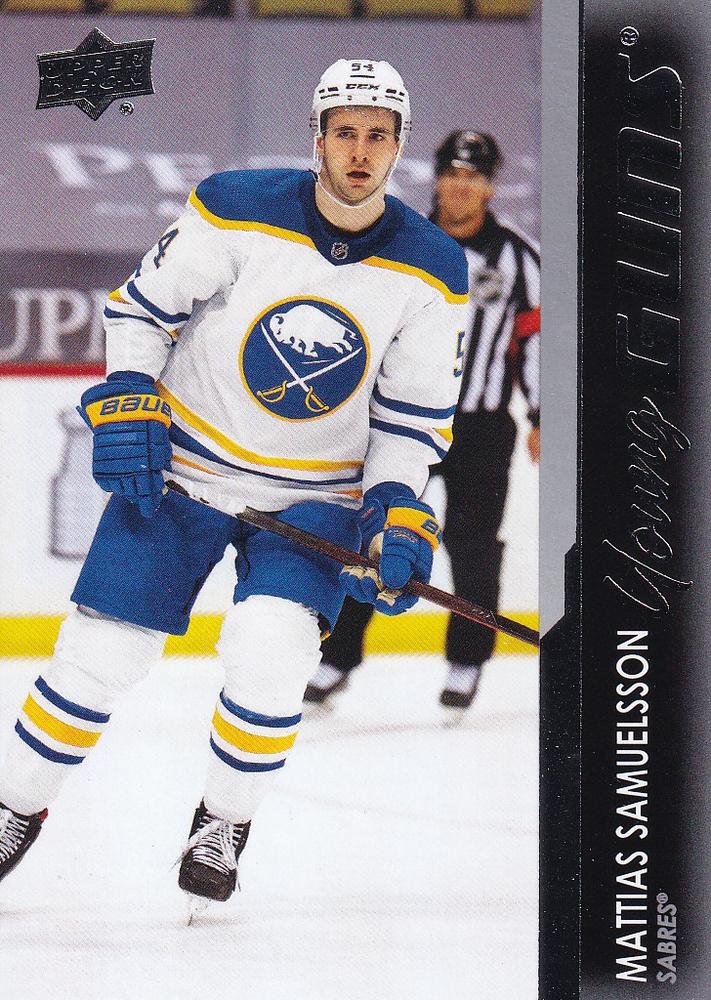 Mattias Samuelsson #230 Buffalo Sabres | 2021-22 Upper Deck